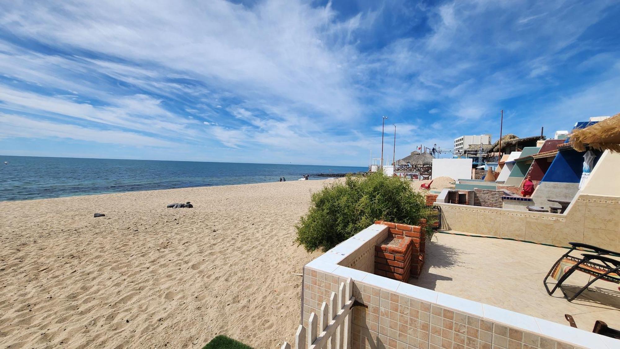 Las Brisas #8 Beachfront - On The Sand And Steps From Mannys For Tacos & Tequila Puerto Peñasco Eksteriør billede